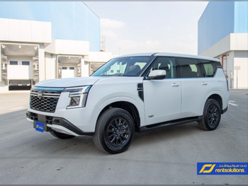 نيسان  باترول  6 سلندر  إس يو في 4 في 4  أبيض  2025