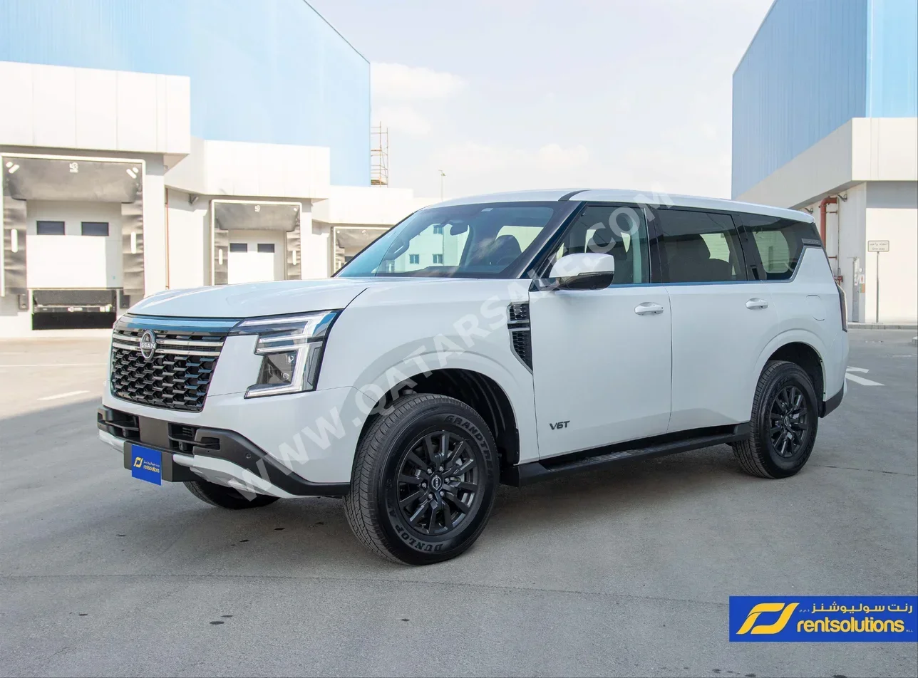 Nissan Patrol 6 Cylinder SUV 4x4 White 2025