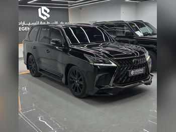 لكزس  ال اكس  570 اس بلاك ايديشن  2020  اوتوماتيك  186,000 كم  8 سلندر  دفع رباعي  اس يو في  أسود