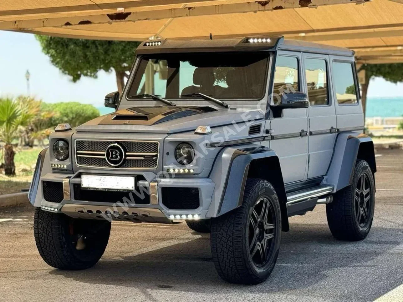 مرسيدس - بنز  جي - كلاس  500 برابس  2018  اوتوماتيك  55,000 كم  8 سلندر  دفع رباعي  اس يو في  رمادي