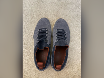 Shoes Louis Vuitton  Genuine Leather  Grey Size 42  Italy  Men