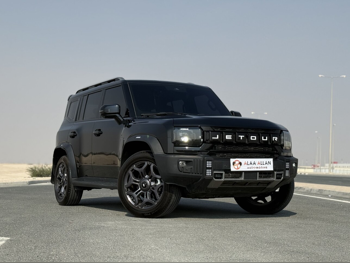 Jetour  T2  Luxury Plus  2025  Automatic  19,000 Km  4 Cylinder  Four Wheel Drive (4WD)  SUV  Black  With Warranty