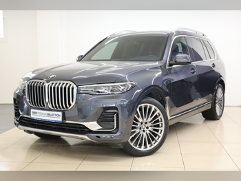 بي ام دبليو  الفئة - اكس  اكس 7  2021  اوتوماتيك  66,250 كم  6 سلندر  دفع رباعي  اس يو في  رمادي  تحت الضمان