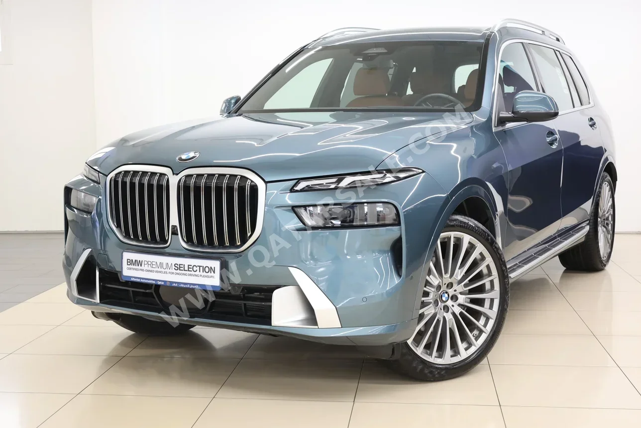 BMW X-Series X7 40i 2025 Automatic 17,500 Km 6 Cylinder All Wheel Drive (AWD) SUV Green With Warranty