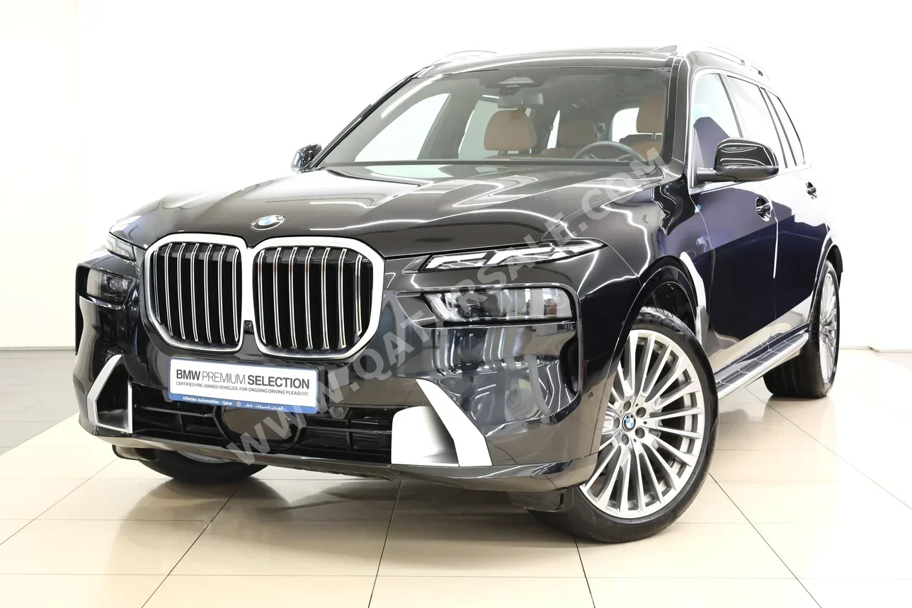 BMW X-Series X7 40i 2025 Automatic 7,000 Km 6 Cylinder Four Wheel Drive (4WD) SUV Black With Warranty