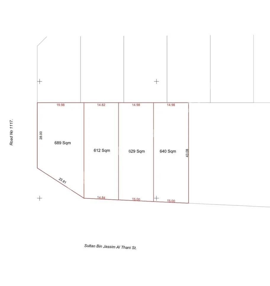 Lands For Sale  in Umm Salal  - Umm Ebairiya  -Area Size 2,570 Square Meter
