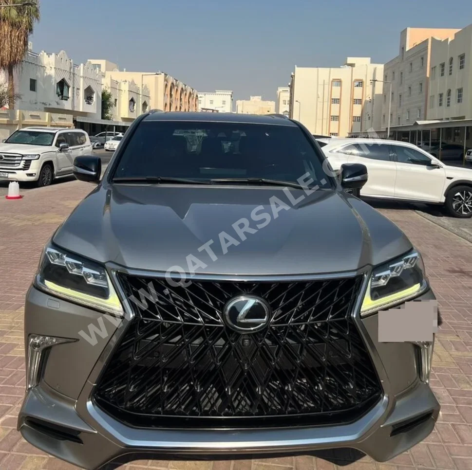Lexus LX 570 S 2020 Automatic 105,000 Km 8 Cylinder Four Wheel Drive (4WD) SUV Gray