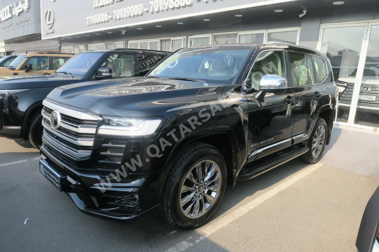 Toyota  Land Cruiser  VX Twin Turbo  2025  Automatic  0 Km  6 Cylinder  Four Wheel Drive (4WD)  SUV  Black  With Warranty