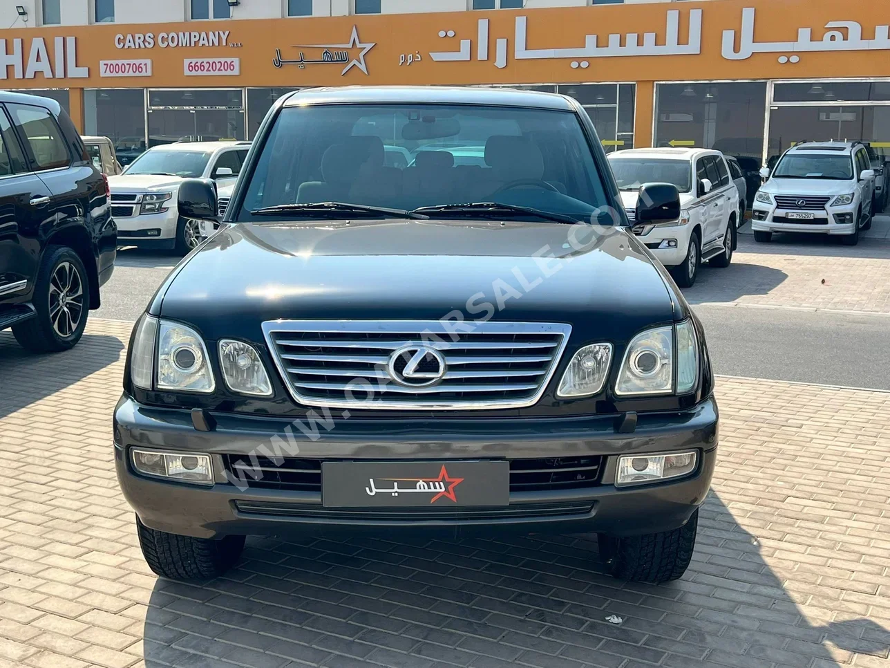 Lexus  LX  470  2004  Automatic  357,000 Km  8 Cylinder  Four Wheel Drive (4WD)  SUV  Black