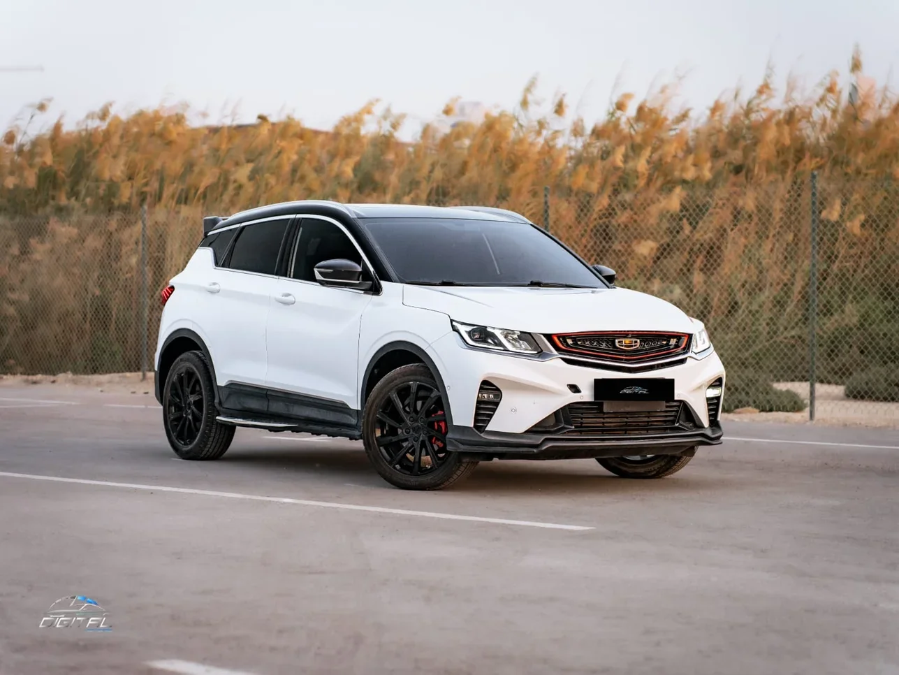 Geely Coolray 2022 Automatic 33,000 Km 4 Cylinder Front Wheel Drive (FWD) SUV White