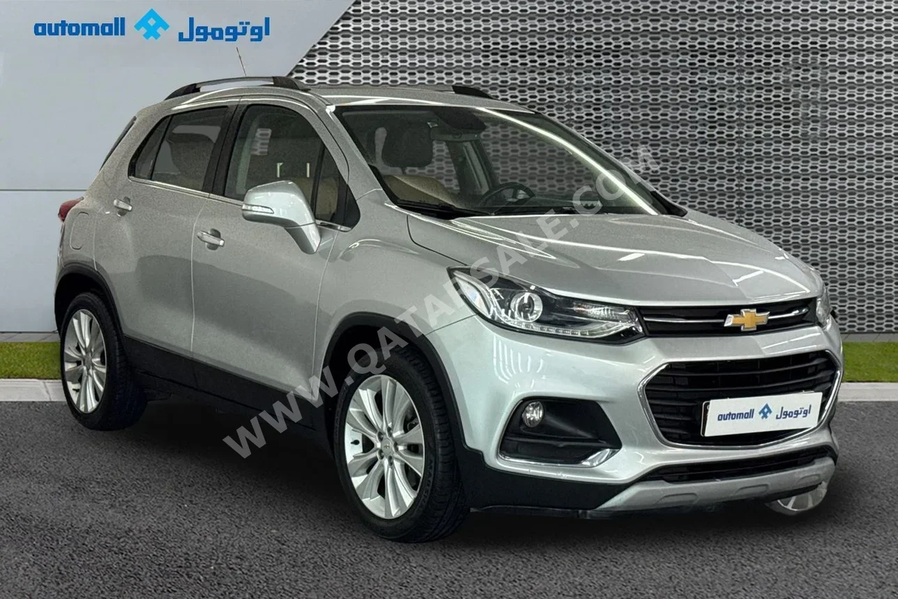 شفروليه تراكس بريمير 2019 اوتوماتيك 78,283 كم 4 سلندر سحب امامي هاتشباك فضي