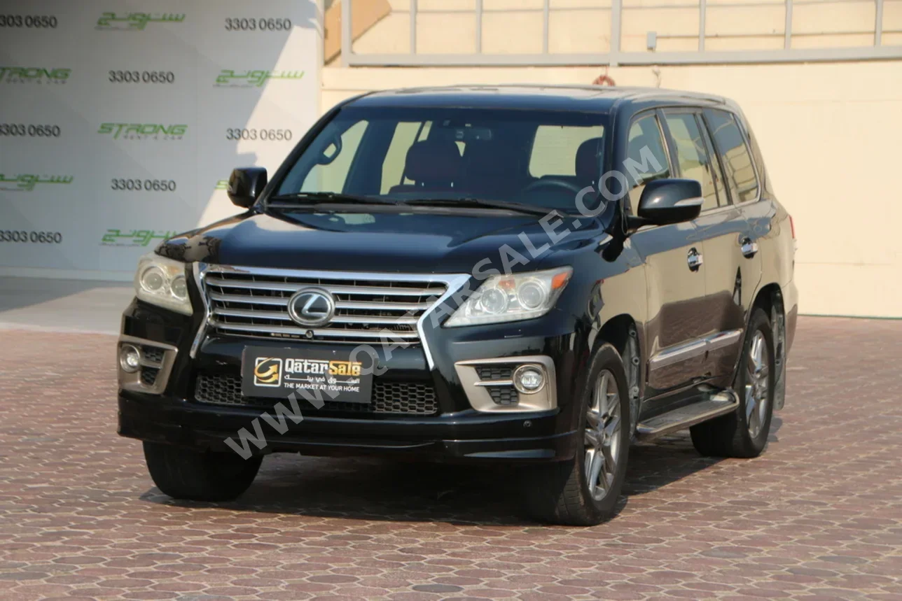 Lexus LX 570 S 2014 Automatic 377,000 Km 8 Cylinder Four Wheel Drive (4WD) SUV Black