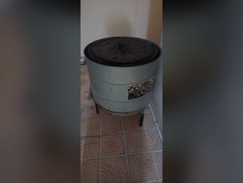 فرن واحد \ غاز ستانلس أسود