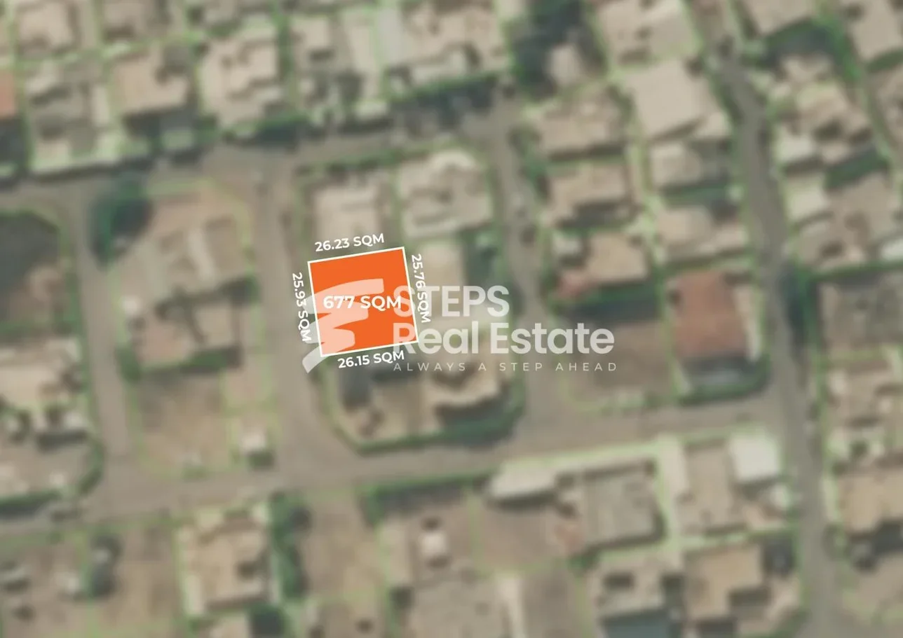 Lands For Sale  in Umm Salal  - Al Kharaitiyat  -Area Size 677 Square Meter
