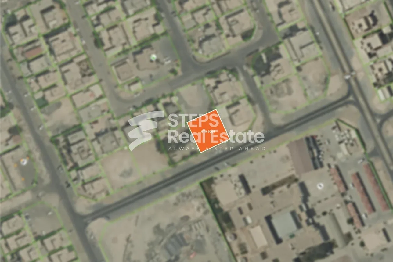Lands For Sale  in Al Daayen  - Al Khisah  -Area Size 870 Square Meter