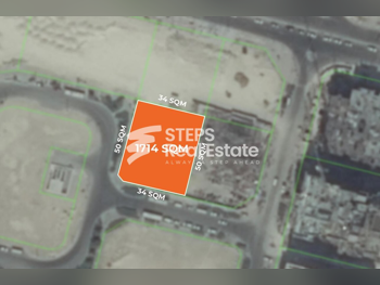 Lands For Sale  in Lusail  - Fox Hills  -Area Size 1,714 Square Meter