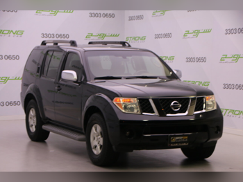 نيسان  باثفايندر  إس إي  2006  اوتوماتيك  116,000 كم  6 سلندر  دفع رباعي  اس يو في  أسود