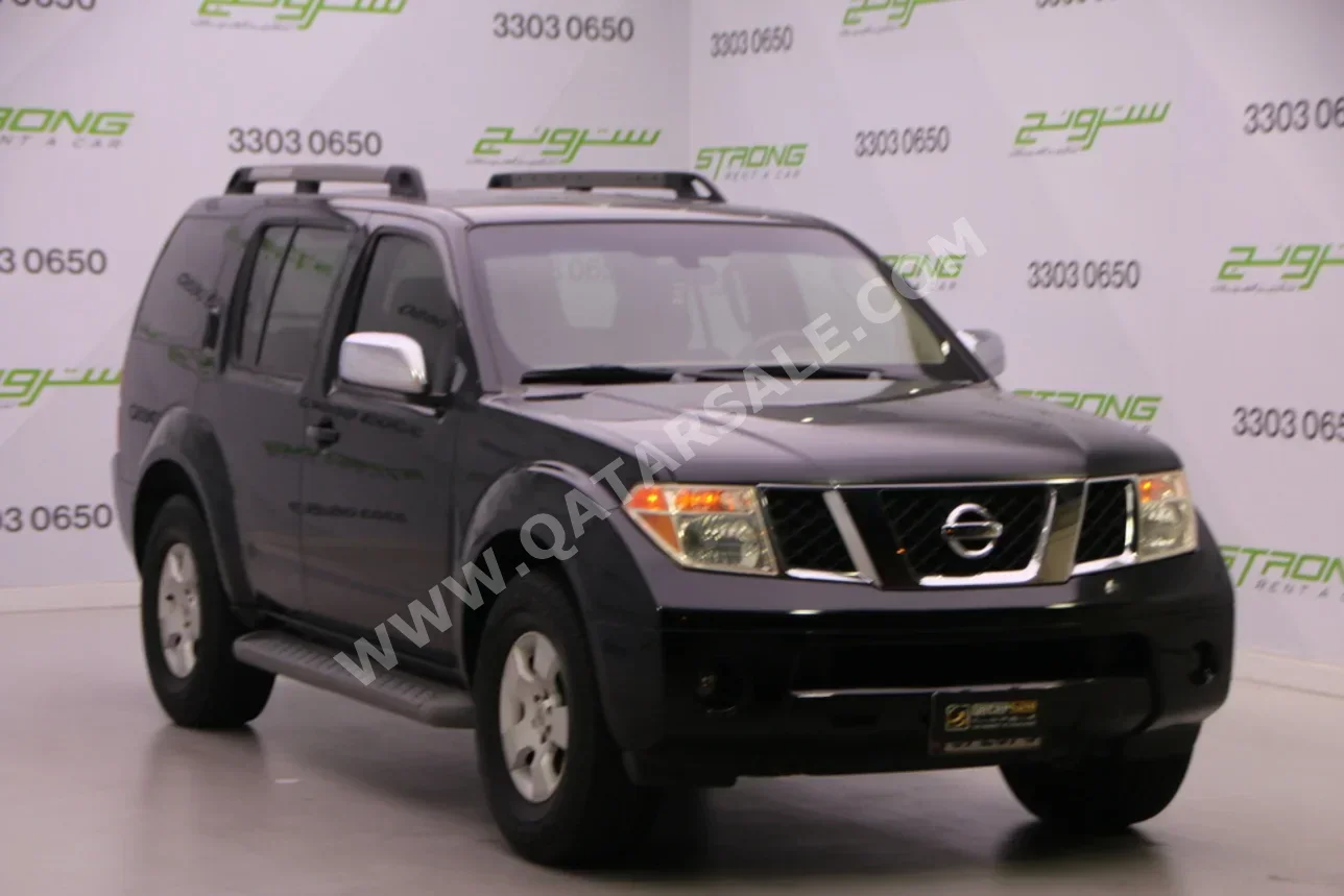Nissan Pathfinder SE 2006 Automatic 116,000 Km 6 Cylinder Four Wheel Drive (4WD) SUV Black