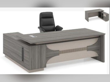 المكاتب ومكاتب الحاسوب - مكتب  - اللون الرمادي