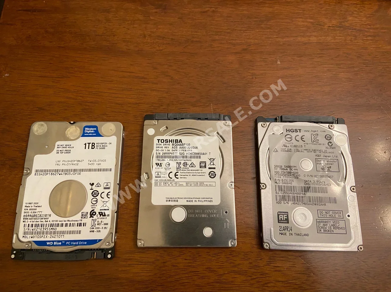 Storage Drives Western Digital  Internal  SATA  7200 RPM /  HDD /  1 TB