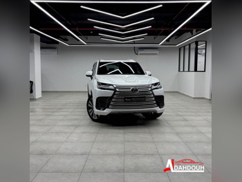 لكزس  ال اكس  600 لكجري  2025  اوتوماتيك  19,000 كم  6 سلندر  دفع رباعي  اس يو في  أبيض  تحت الضمان