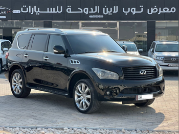 Infiniti  QX  80  2014  Automatic  275,000 Km  8 Cylinder  Four Wheel Drive (4WD)  SUV  Black