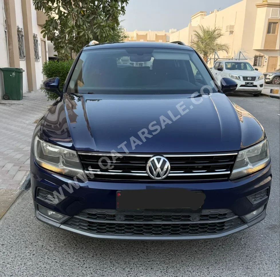 فوكس واغن تيغوان 2.0 تي اس اي 2019 اوتوماتيك 123,000 كم 4 سلندر دفع كلي مستمر اس يو في ازرق