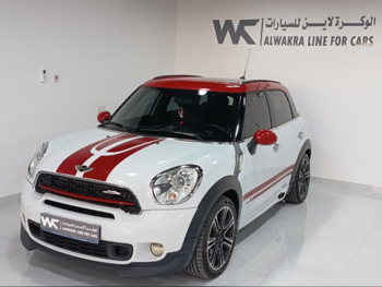 Mini  Cooper  CountryMan  2014  Automatic  154,000 Km  4 Cylinder  Rear Wheel Drive (RWD)  Hatchback  White  With Warranty