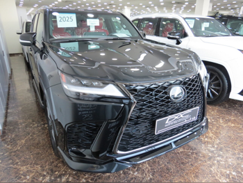 Lexus  LX  600 F Sport  2025  Automatic  0 Km  6 Cylinder  Four Wheel Drive (4WD)  SUV  Black  With Warranty