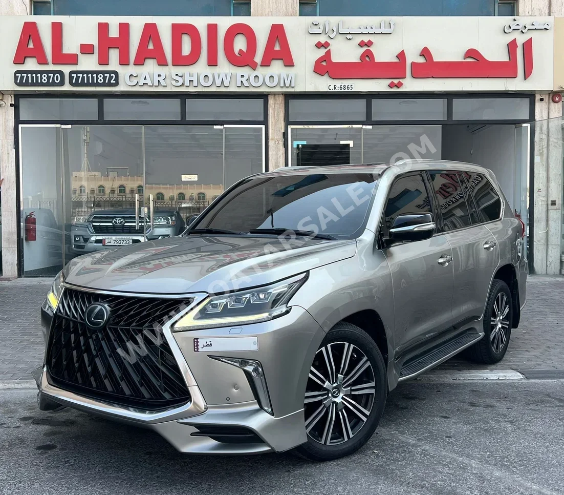 Lexus LX 570 S 2019 Automatic 209,000 Km 8 Cylinder Four Wheel Drive (4WD) SUV Sonic Titanium