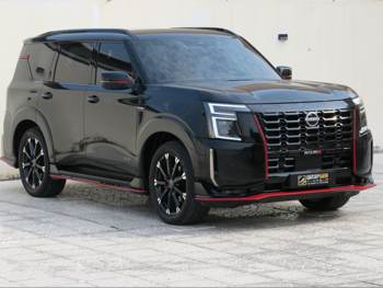 نيسان  باترول  نسمو  2026  اوتوماتيك  15,000 كم  6 سلندر  دفع رباعي  اس يو في  أسود  تحت الضمان