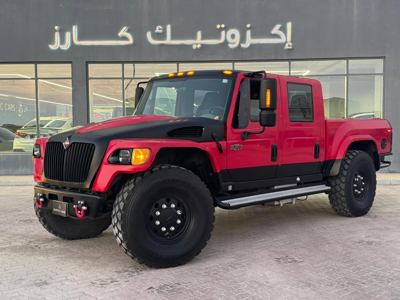 International  MXT  2008  Automatic  94,000 Km  8 Cylinder  Four Wheel Drive (4WD)  Pick Up  Red