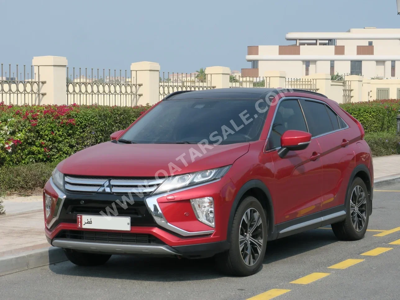Mitsubishi Eclipse Cross Highline 2018 Automatic 59,000 Km 4 Cylinder Front Wheel Drive (FWD) SUV Red