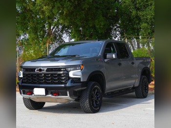 شفروليه  سلفرادو  زد ار 2  2024  اوتوماتيك  16,800 كم  8 سلندر  دفع رباعي  بيكب  رمادي  تحت الضمان