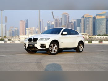 بي ام دبليو  الفئة - اكس  اكس 6  2014  اوتوماتيك  140,000 كم  6 سلندر  دفع رباعي  اس يو في  أبيض