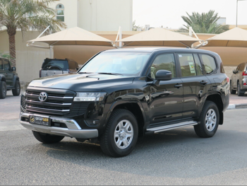 Toyota  Land Cruiser  GX  2025  Automatic  500 Km  6 Cylinder  Four Wheel Drive (4WD)  SUV  Black  With Warranty