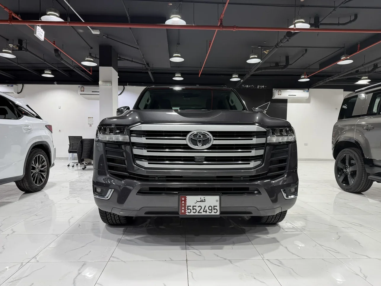 Toyota  Land Cruiser  VXR Twin Turbo  2024  Automatic  49,000 Km  6 Cylinder  Four Wheel Drive (4WD)  SUV  Gray  With Warranty