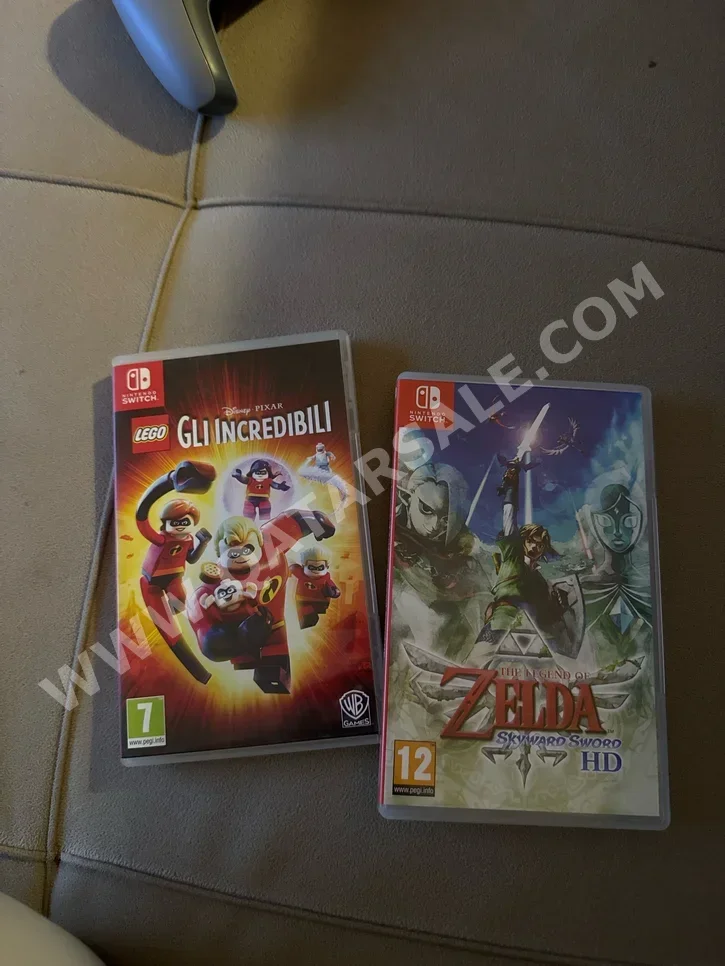 - نينتندو سويتش أقراص ألعاب الفيديو المدمجة