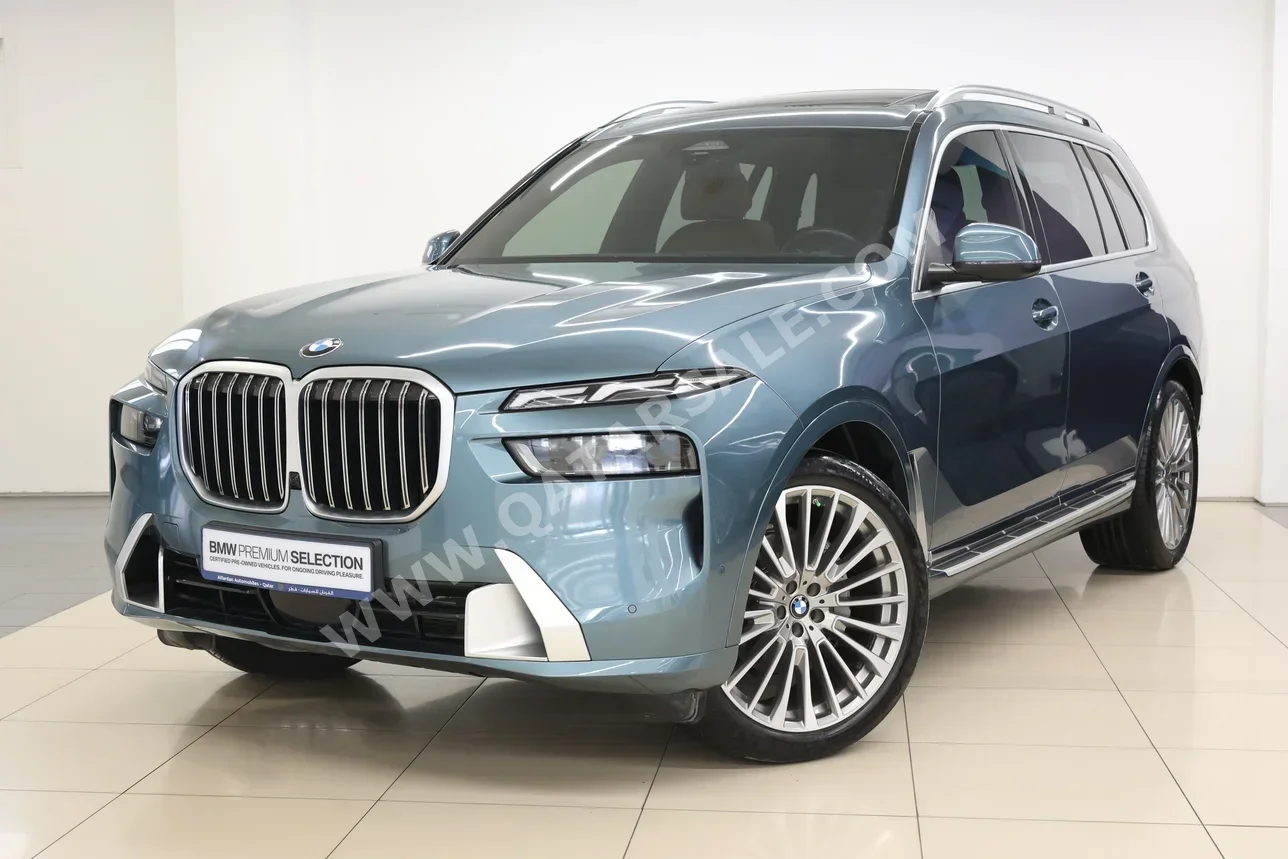 BMW X-Series X7 40i 2023 Automatic 29,500 Km 6 Cylinder All Wheel Drive (AWD) SUV Green With Warranty