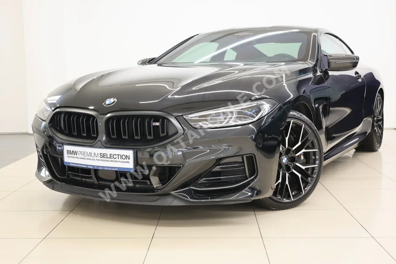 بي ام دبليو الفئة - الثامنة اي 850 2024 اوتوماتيك 7,400 كم 8 سلندر سحب امامي كوبيه \ سبورت أسود تحت الضمان