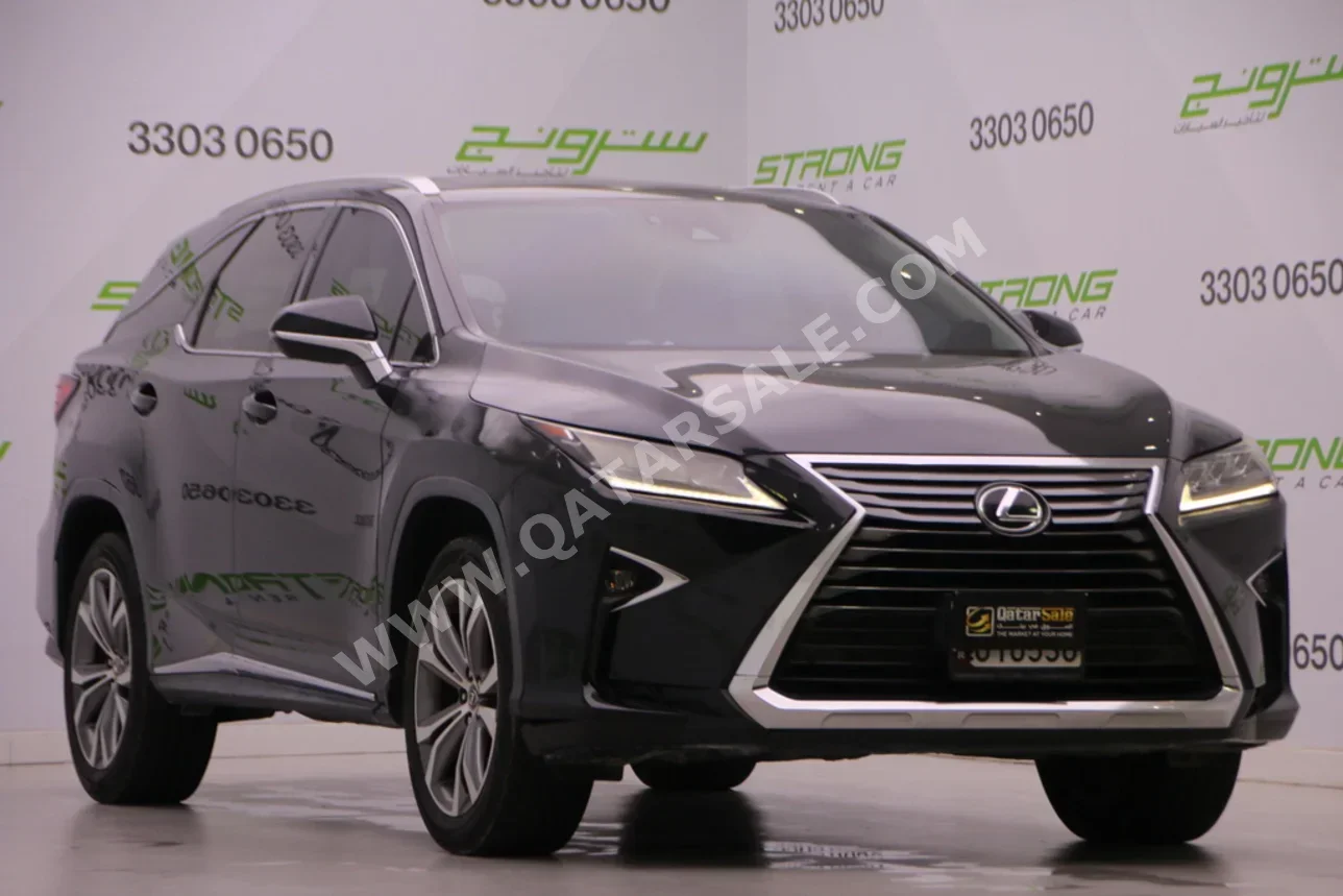 Lexus RX 350 2018 Automatic 91,000 Km 6 Cylinder Four Wheel Drive (4WD) SUV Black