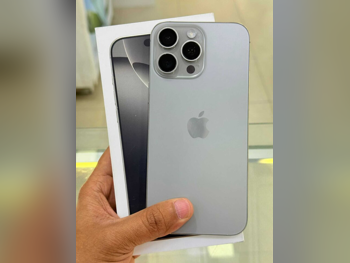 Mobile Phones Apple  - iPhone 15  - Pro Max  - Natural Titanium  - 256 GB