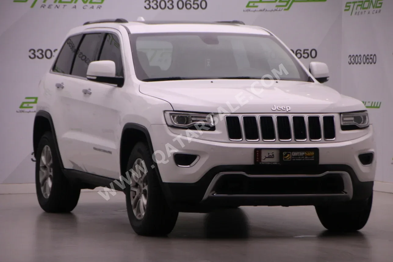 Jeep Grand Cherokee Limited 2014 Automatic 129,000 Km 6 Cylinder Four Wheel Drive (4WD) SUV White