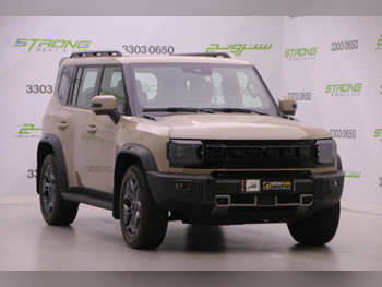 Jetour T2 Luxury 2025 Automatic 29,000 Km 4 Cylinder Four Wheel Drive (4WD) SUV Beige With Warranty