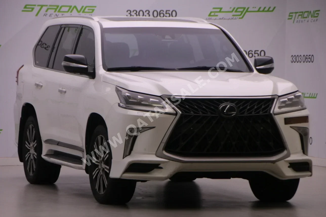 Lexus LX 570 S 2018 Automatic 295,000 Km 8 Cylinder Four Wheel Drive (4WD) SUV White