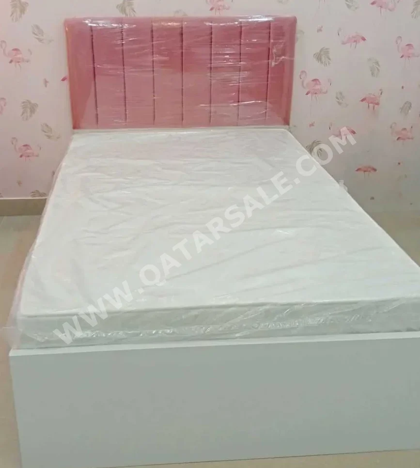 Beds - Single  - Pink  - Mattress Included