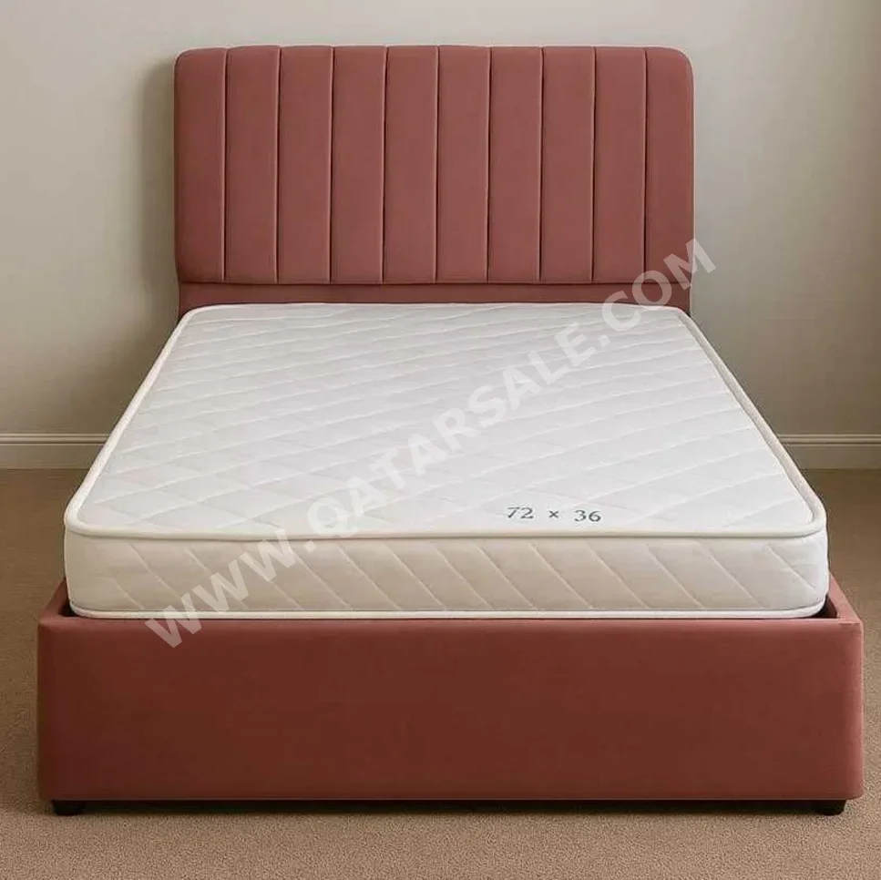Beds - Single  - Red  - Mattress Included