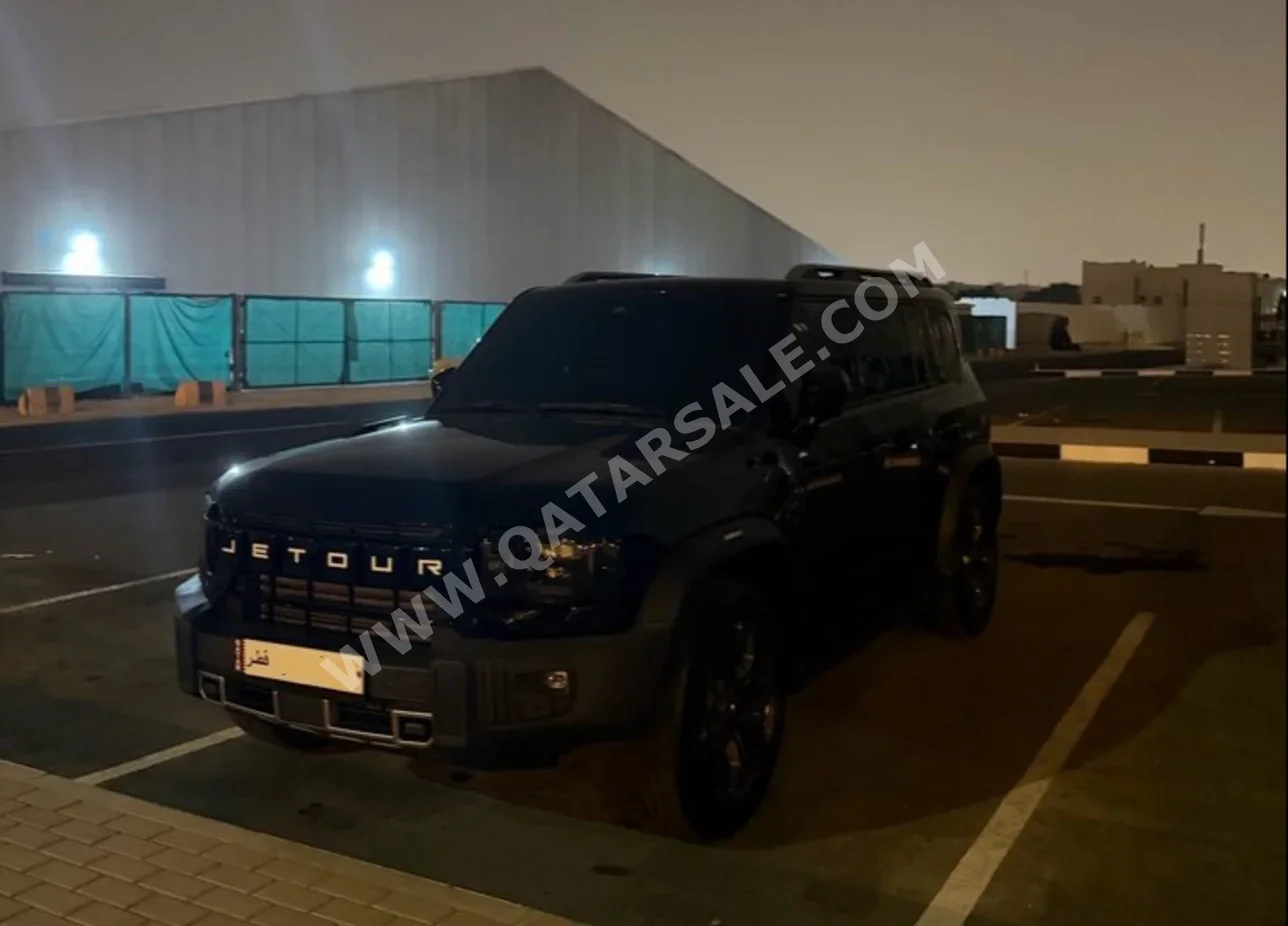 Jetour T2 Luxury 2025 Automatic 52,000 Km 4 Cylinder Four Wheel Drive (4WD) SUV Black With Warranty