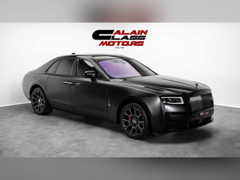 Rolls-Royce  Ghost  Black Badge  2024  Automatic  5,506 Km  12 Cylinder  Rear Wheel Drive (RWD)  Sedan  Black