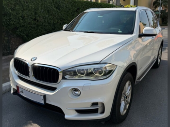 BMW  X-Series  X5  2015  Automatic  120,000 Km  6 Cylinder  Four Wheel Drive (4WD)  SUV  White